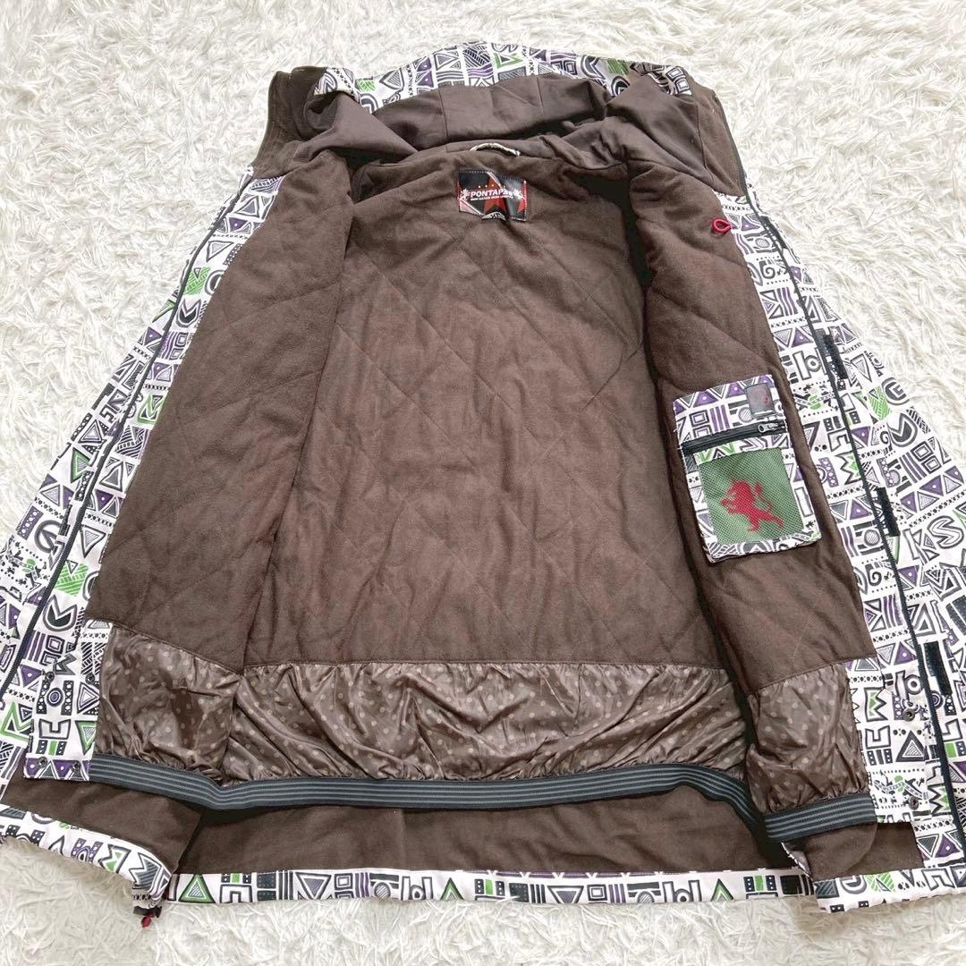 ■6217【ポンタペス】大きいサイズ/XL スノボウェア 上下セット スキー