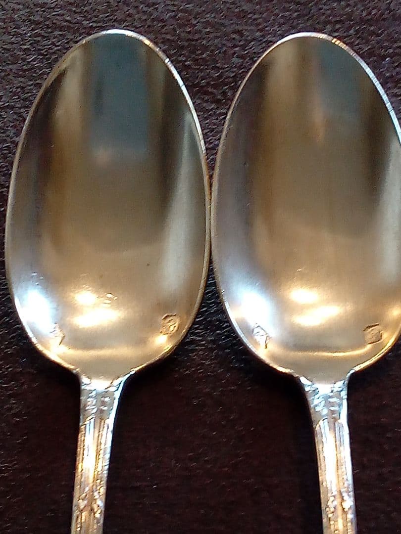 フランス シルバーティースプーン ６本セット アンティーク