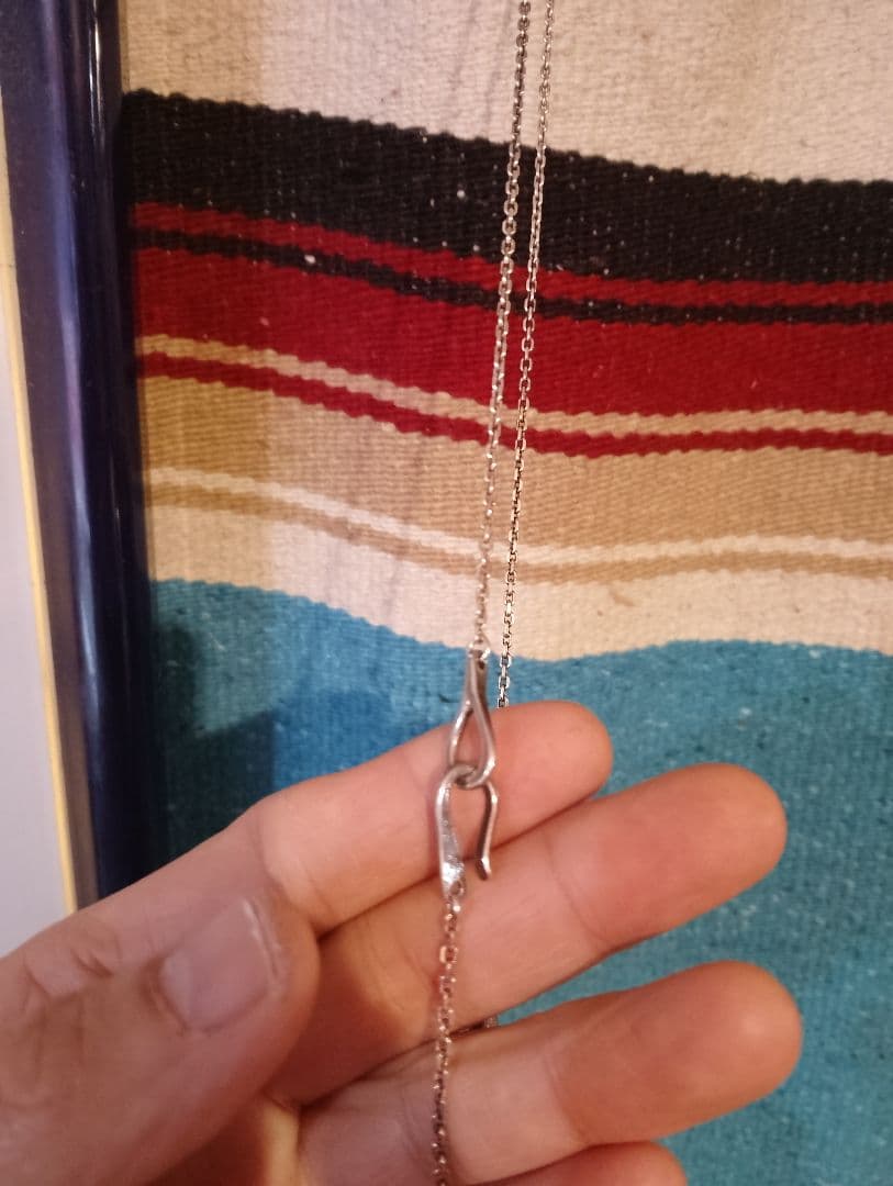 確実正規品ラリースミス カゼキリフェザー コンビネーション カスタムネックレス