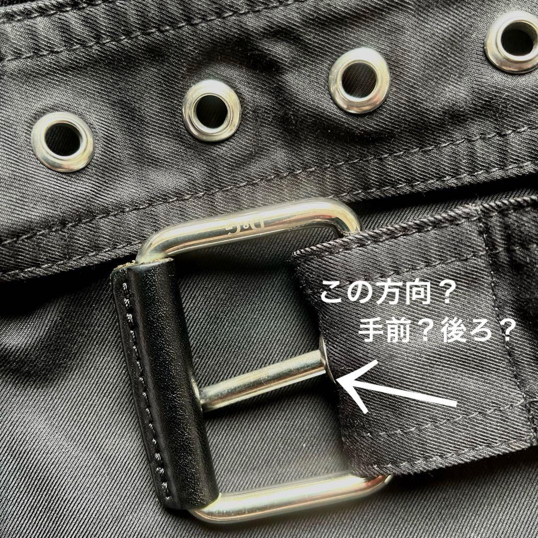 DOLCE&GABBANA ドルチェ＆ガッバーナ トレンチコート サイズ50黒