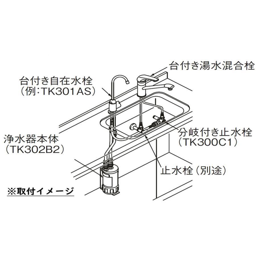 TOTO TH634-2 浄水カートリッジ 交換用 12物質除去