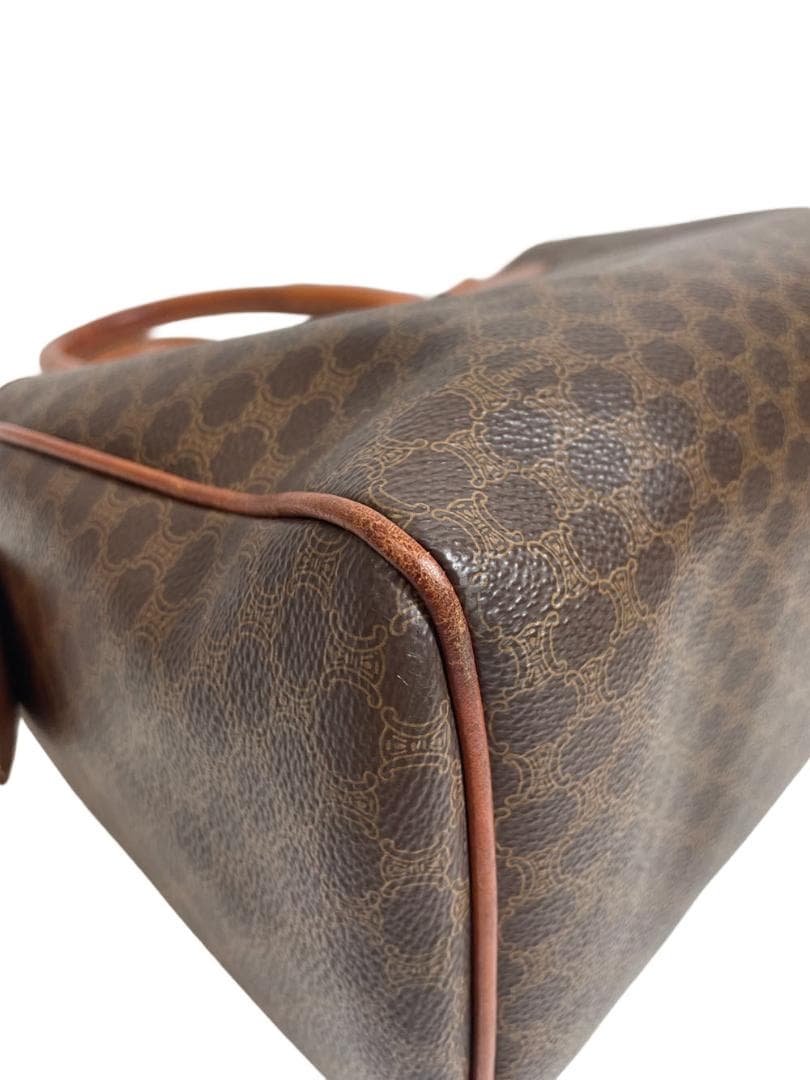 セリーヌ ボストンバッグ ハンドバッグ PVC マカダム柄 MBZ019