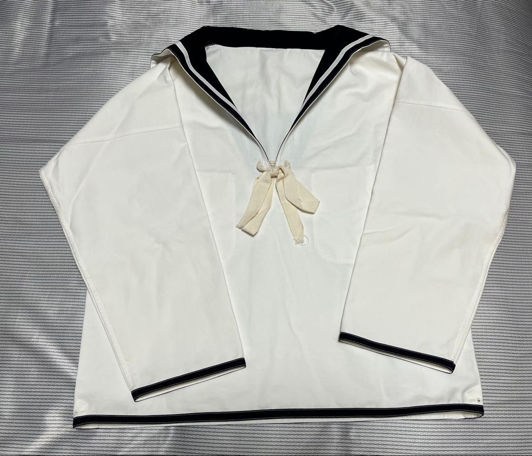 日本海軍　兵用夏衣袴+襟飾　二種軍装　個人製作　精密複製品