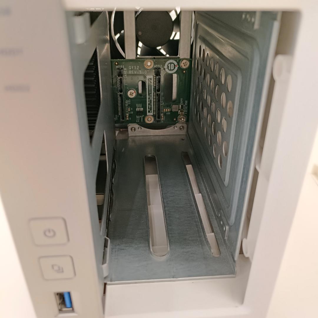 再値下【中古美品】QNAP NAS TS-231P＆WD Red 3TB×2付属