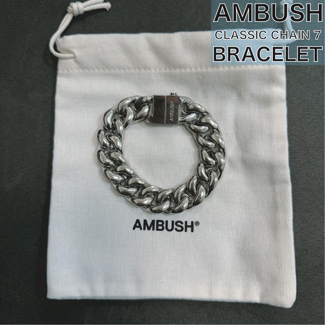 アクセサリー AMBUSH CLASSIC CAIN 7 BRACELET