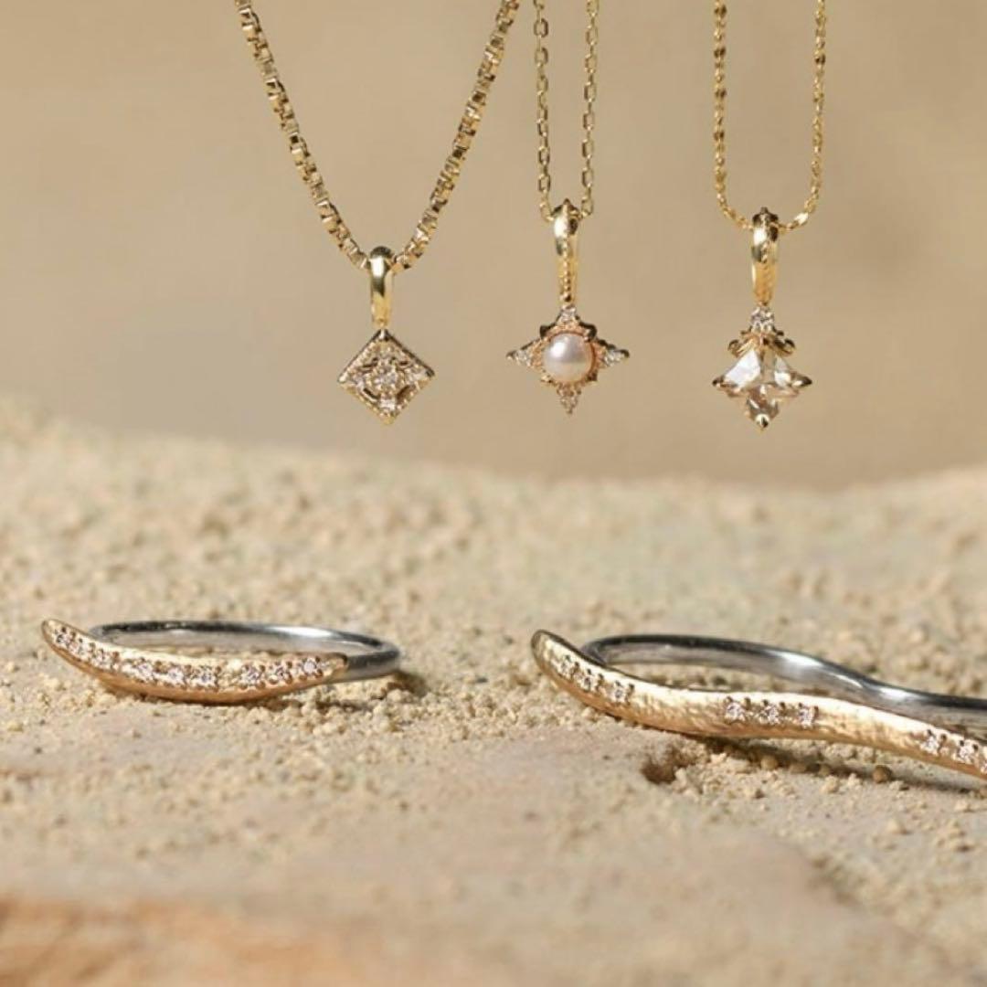 agete アガット 2025 シルバーリング k5 ダイヤモンド 13号