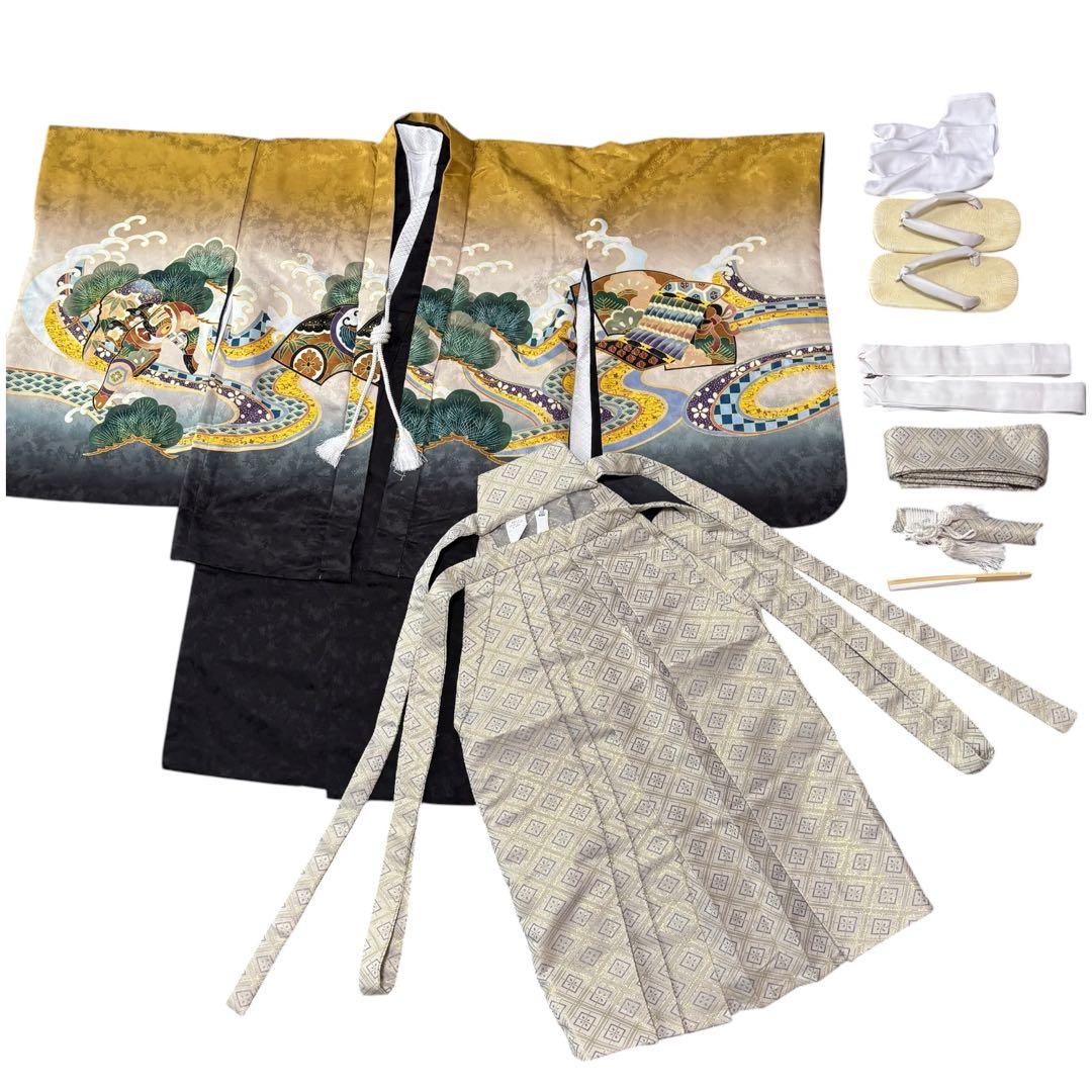 七五三 五歳 男の子 着物フルセット 京越キョウエツ