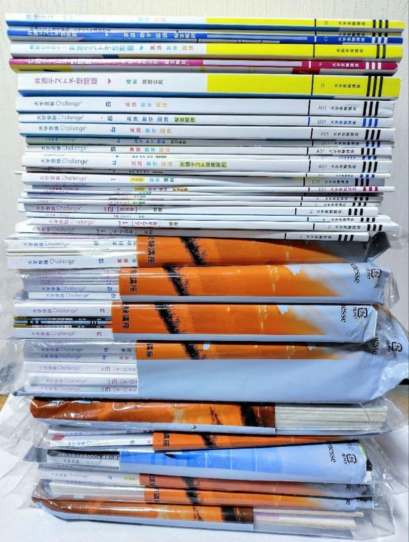 【１０万円相当！】未使用 • 未開封！受験チャレンジ　進研ゼミ高校講座　高3