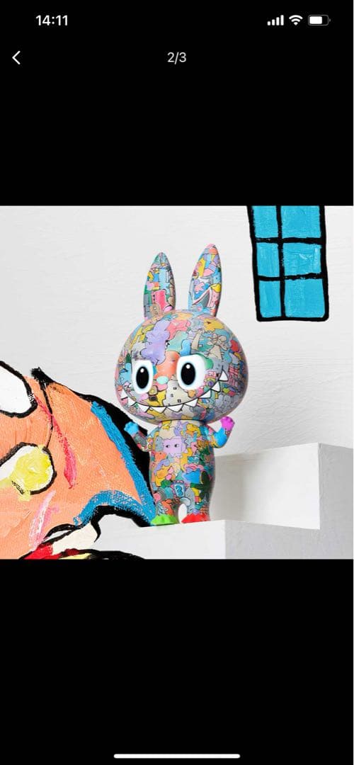 その他 POP MART MEGA LABUBU 10th Anniversar400%