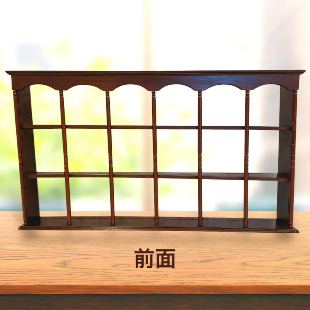 ウォールシェルフ ティーカップ飾り棚 壁掛けラック カップボード