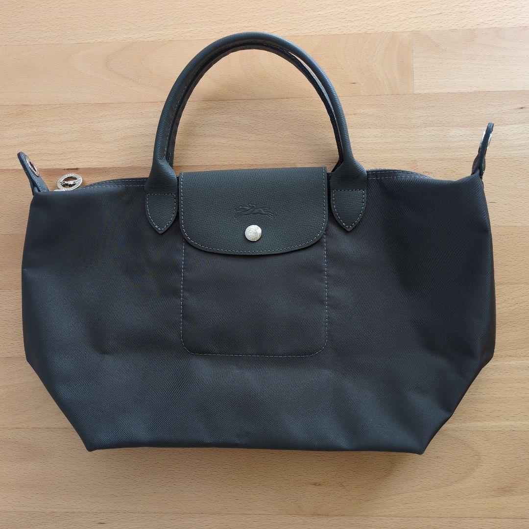 ロンシャン プリアージュ サイズM グレー