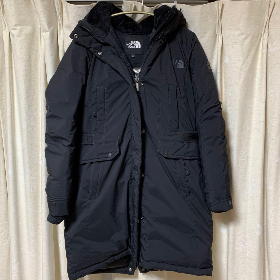 【超美品】ノースフェイス ダウンコート ロングコート レディースL 30208