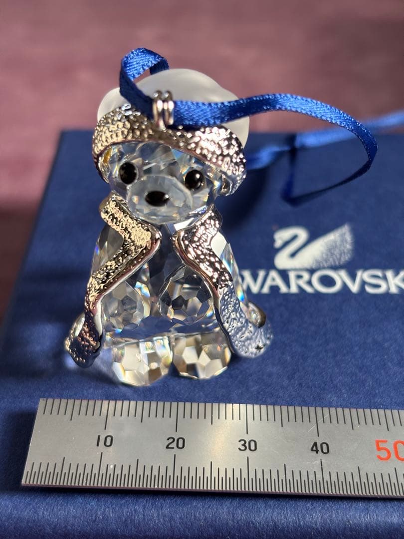 未使用品☆スワロフスキー 社製オーナメント　クマ