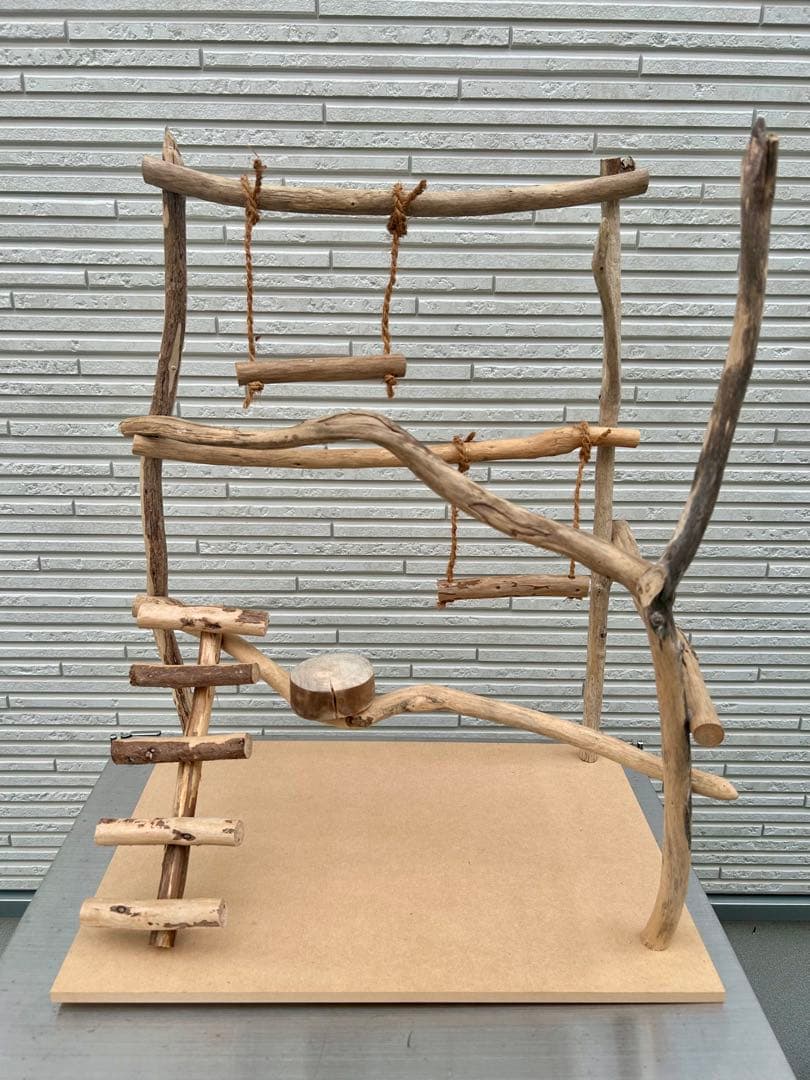 バードアスレチックジム　卓上止まり木【143】