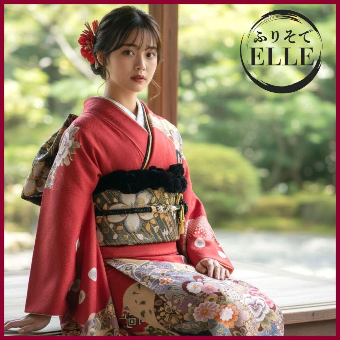 特価SALE中☆振袖フルセット・古典柄・絞り・豪華刺繍・金駒刺繍・金銀彩加工