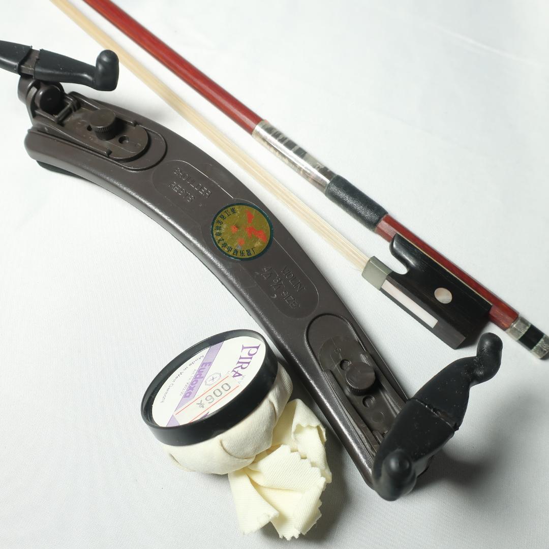 Carlo giordano VS-1G 4/4 バイオリン ケース 弓 肩当て