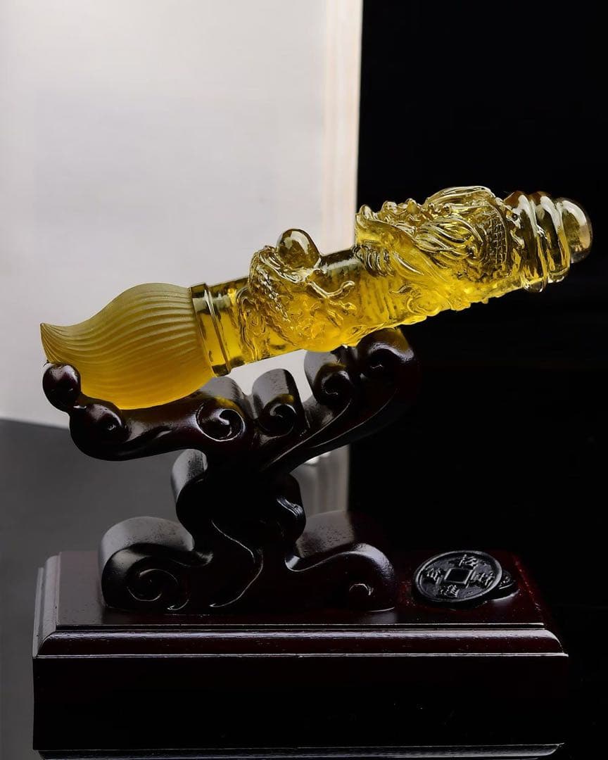 ⭐︎【極上品】シトリン 置物 243.6g