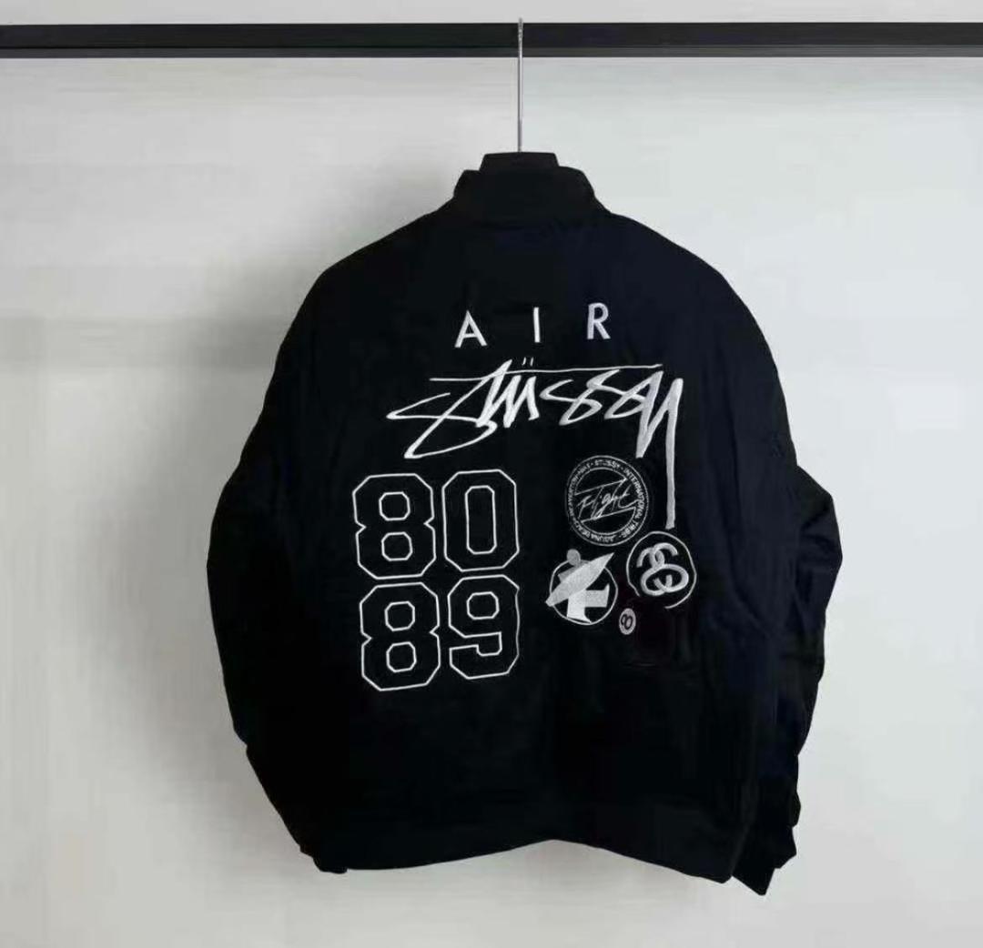 Stussy Nike ブラック ジャケット