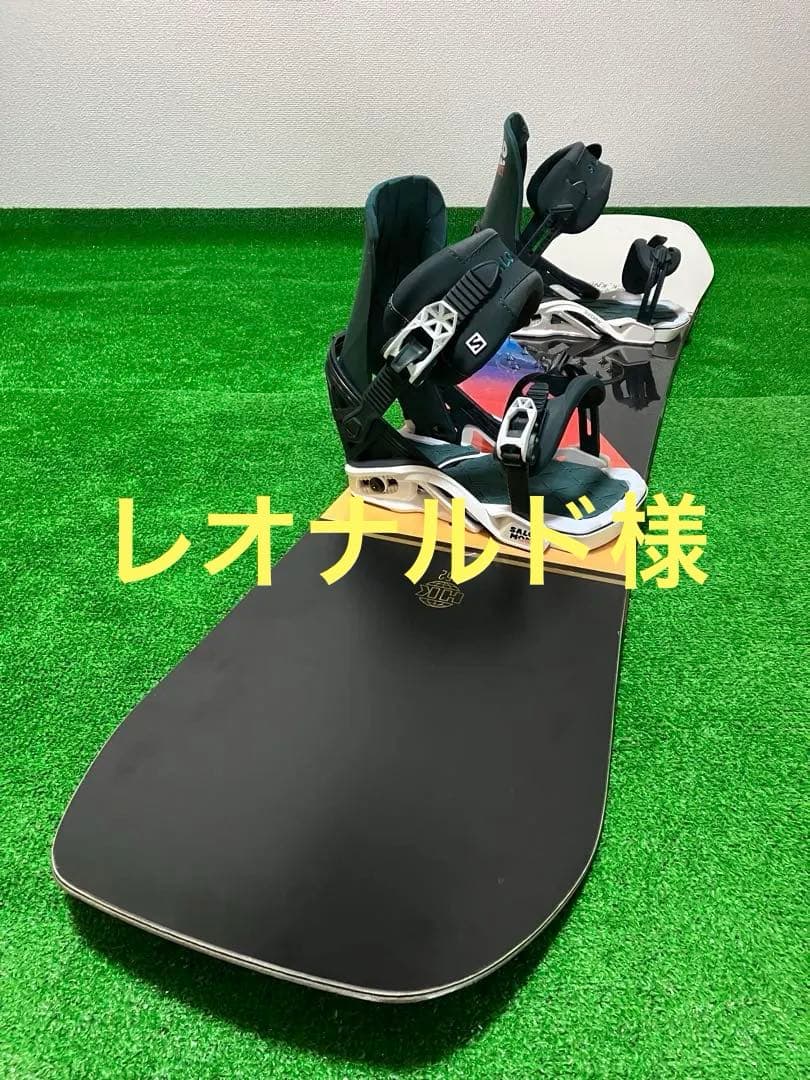 SALOMON　HUCK KNIFE　ビンディングM　152cm　比較的綺麗