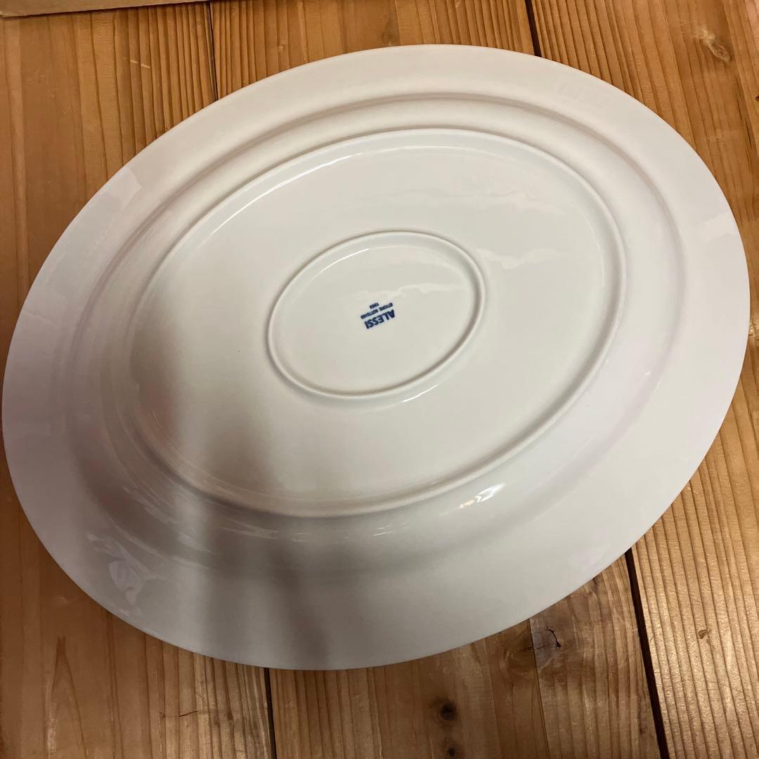 La Bella Tavola　オーバルプレート　4枚　元箱入り　ALESSI
