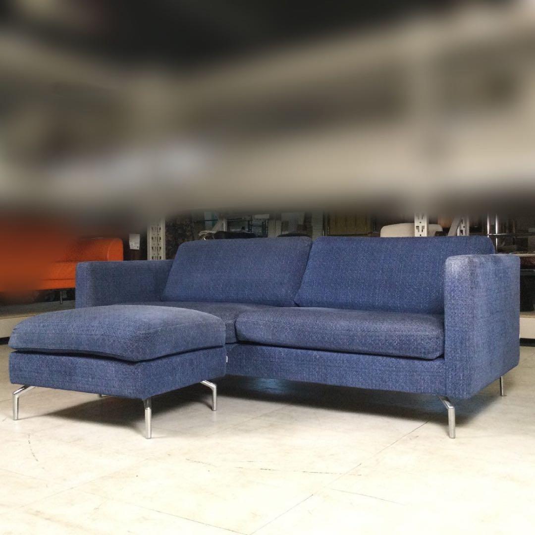 BoConcept ボーコンセプト 2.5人掛けソファ オットマン付き