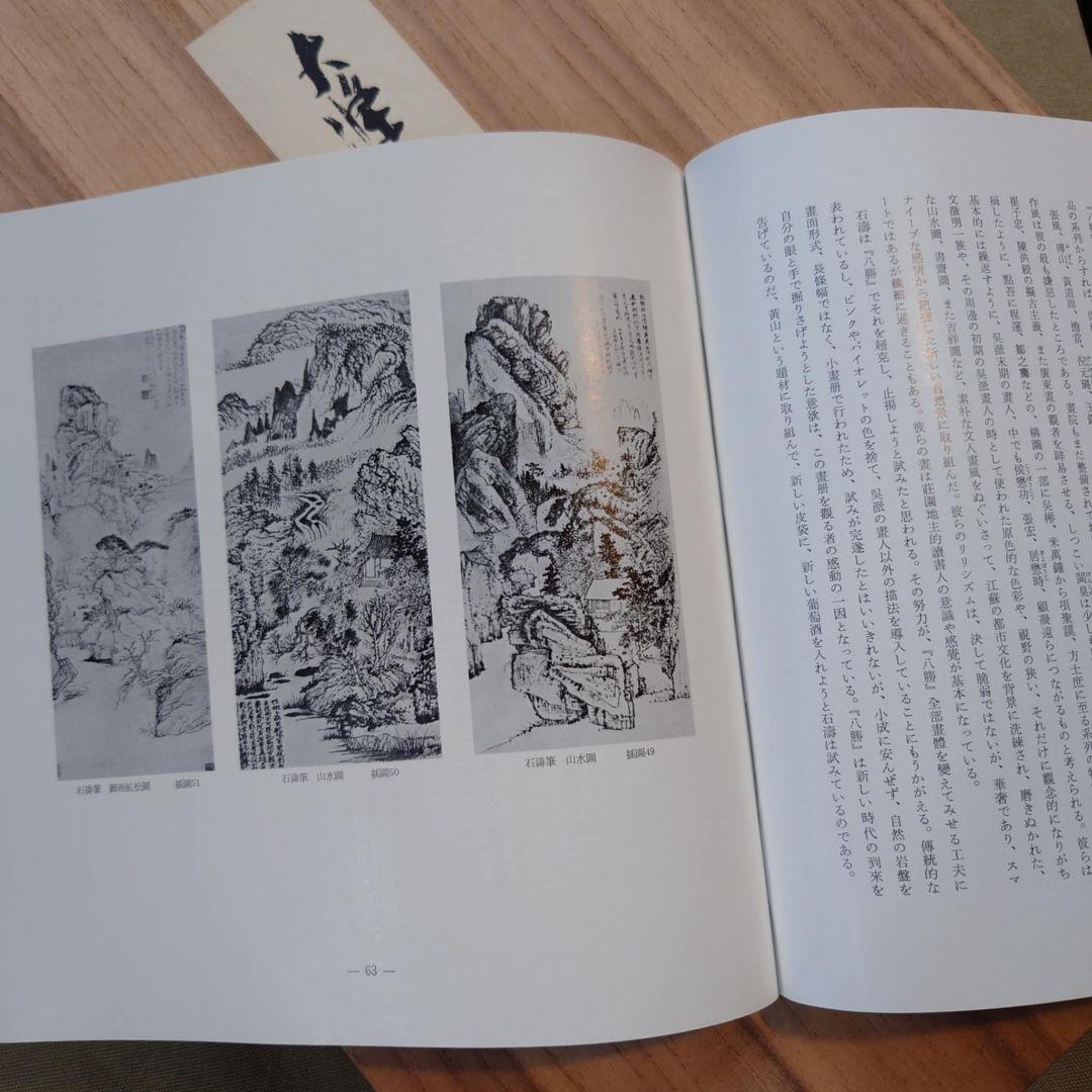 ️️⭕️期間限定大幅 お値下げ⭕ 石濤　黄山八勝画冊 中国画集 原寸大完全複製