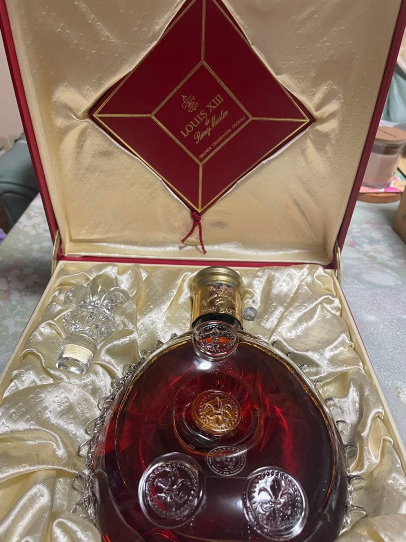 ルイ13世 レミーマルタン 正規品 未開封 製造番号一致　バカラ製