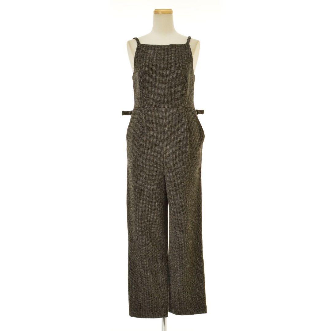 AURALEE／2022AW／WOOL TWEED OVERALL