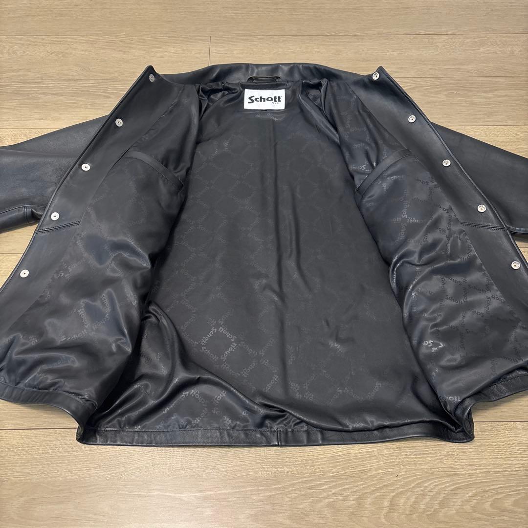 BEAUTY&YOUTH別注 Schott レザー コーチジャケット