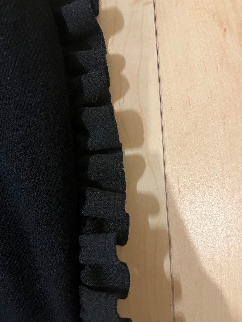 コムデギャルソン　フリル　スカート ブラック