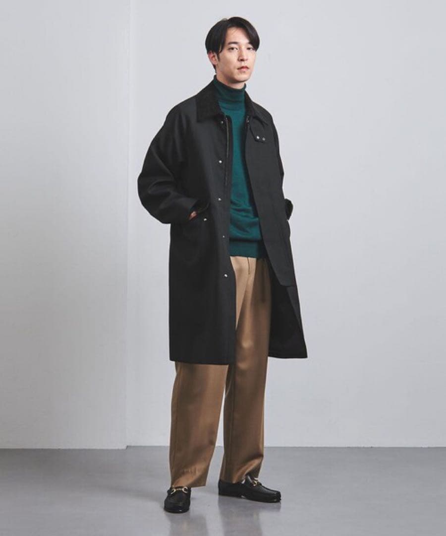 UNITED ARROWS ギャバジンハンティングコート