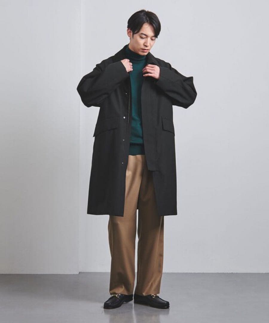 UNITED ARROWS ギャバジンハンティングコート