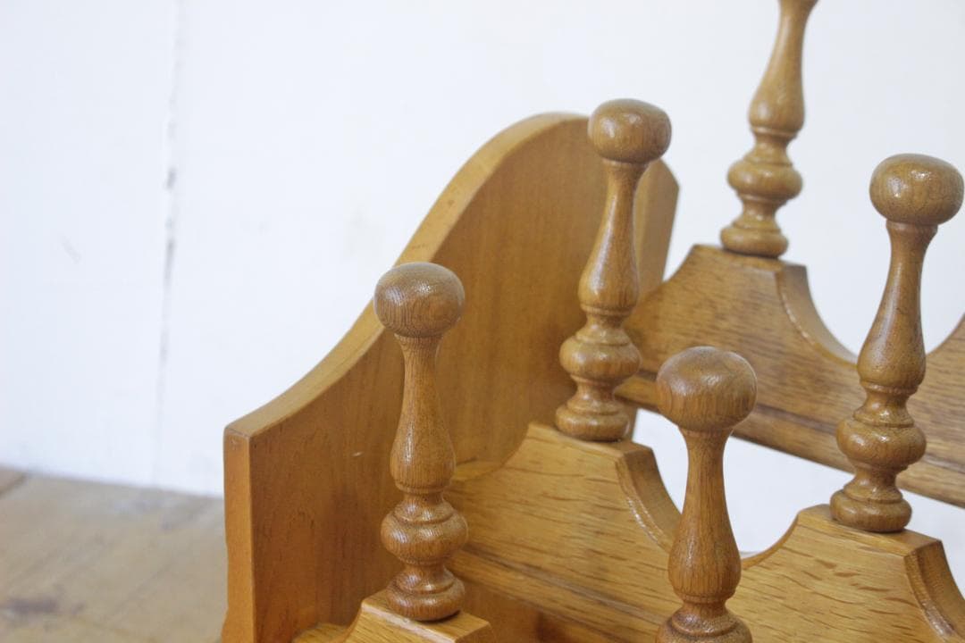 飛騨産業 キツツキ 穂高 スリッパラック 玄関収納 無垢材 ヴィンテージ