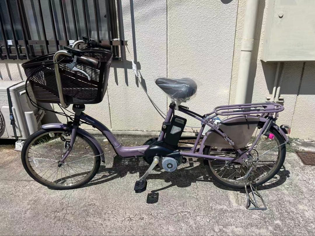 392 Panasonic 電動アシスト自転車 20インチ 6.6AH 整備済