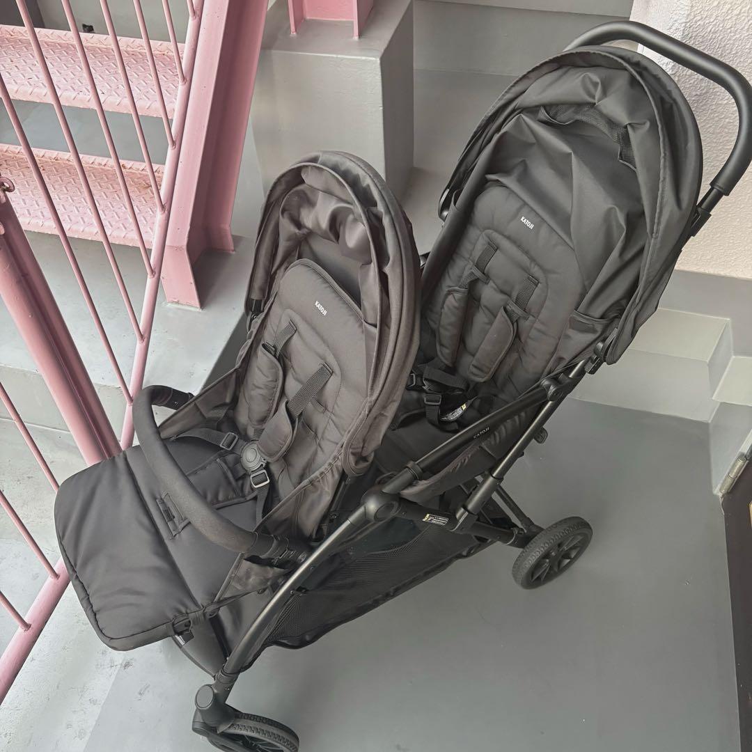 カトージ タンデムストローラー シングルタイヤ　限定カラー