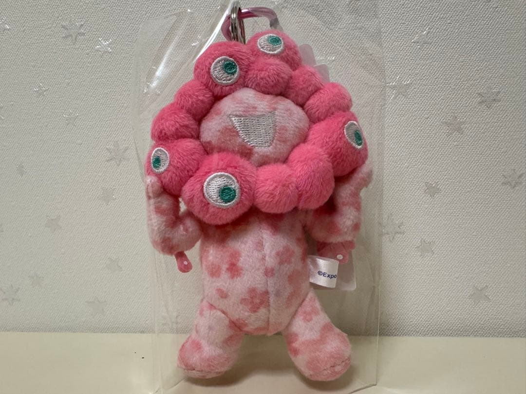大阪関西万博 ミャクミャク 桜 ピンク カラビナ付き マスコット