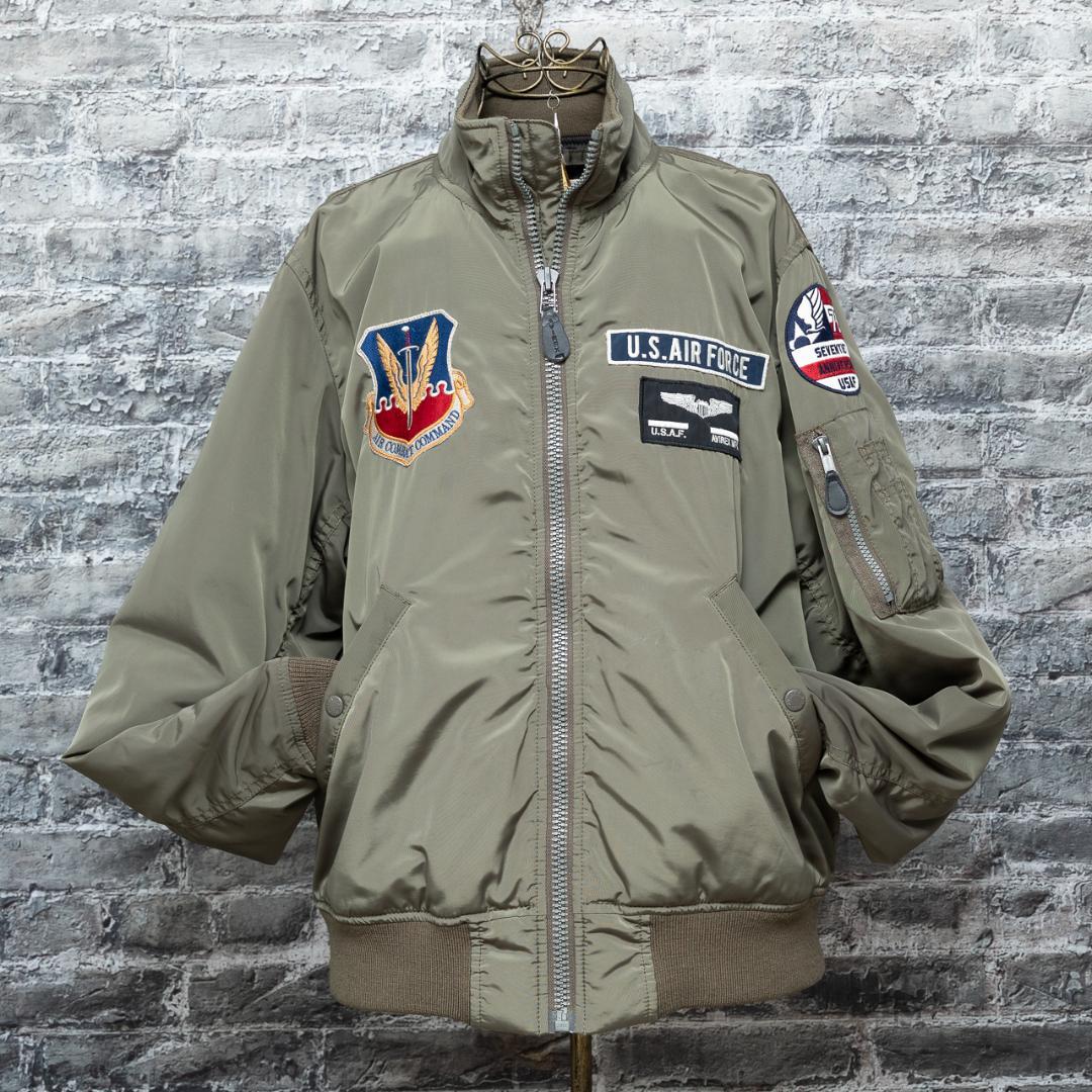 【AVIREX】アメリカ空軍創立70周年記念 MA-1フライトジャケット XL