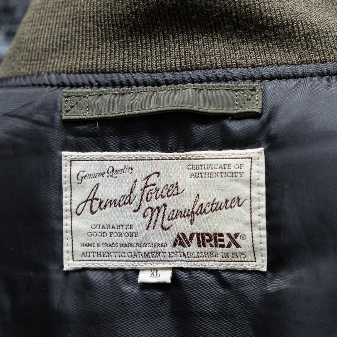 【AVIREX】アメリカ空軍創立70周年記念 MA-1フライトジャケット XL