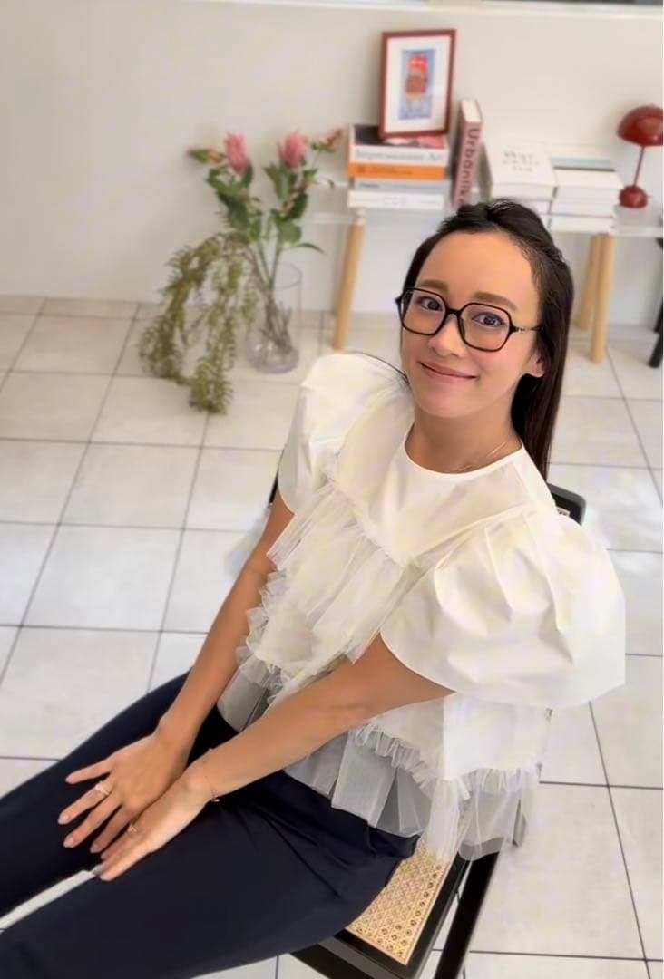 rosymonster ロージーモンスター　クリオネトップス　ホワイト