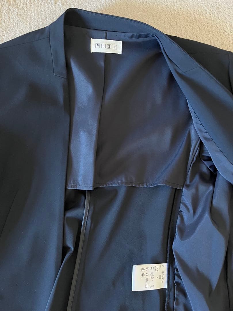 PLST ネイビー パンツスーツ 新品