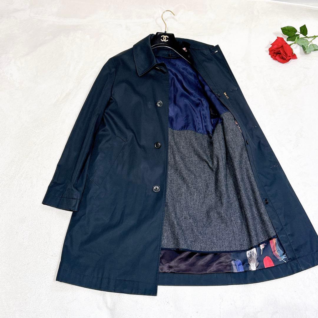 ほぼ未使用✨　ポールスミス　ステンカラーコート　ライナー　ブラック　L メンズ