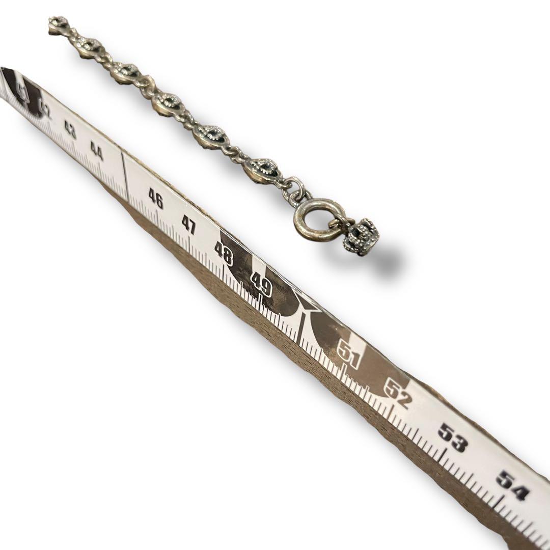 ジャスティンデイビス QE2チェーン50cm ネックレス シルバー925