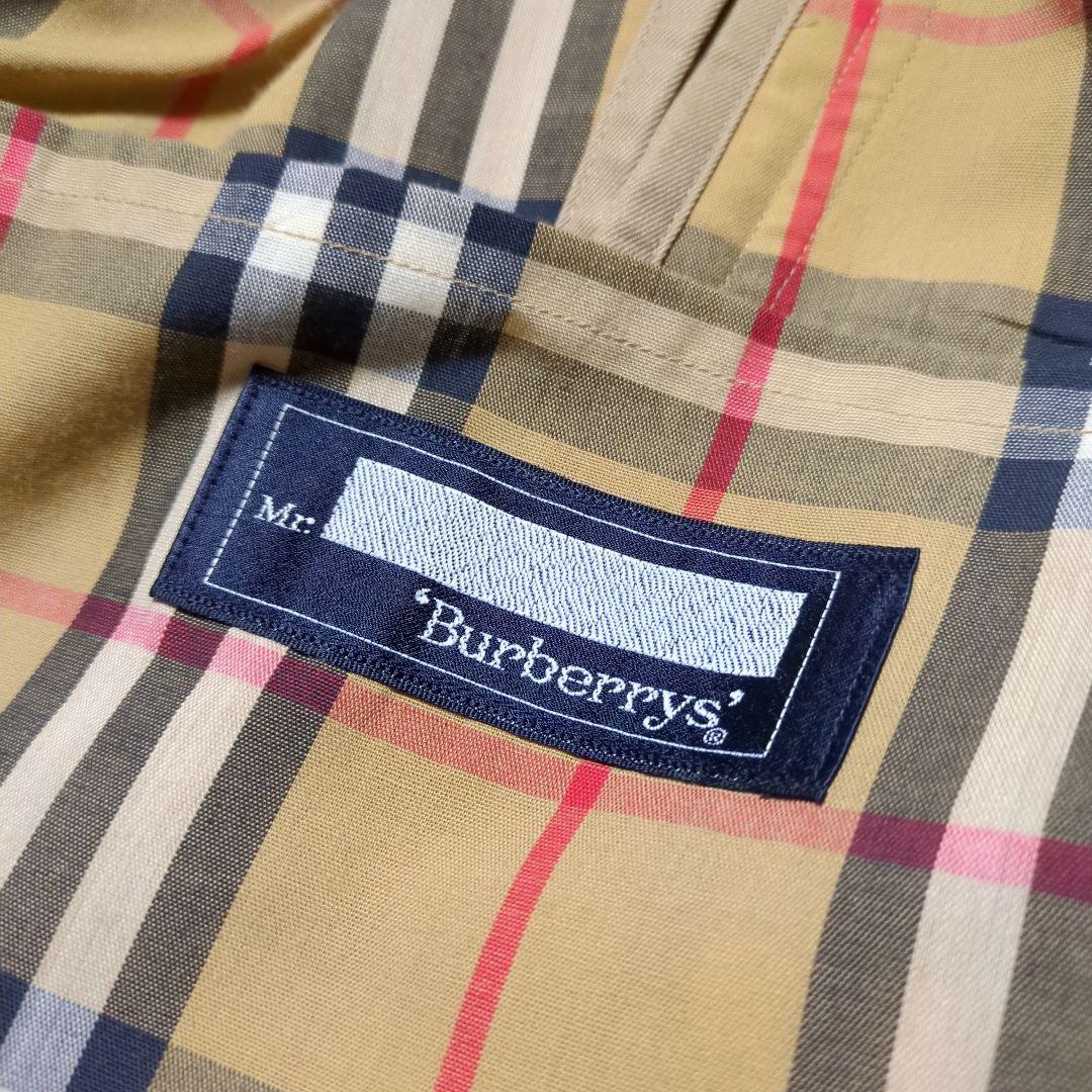 BURBERRY　ライナー付きステンカラーコート　L　ノバチェック　ベージュ
