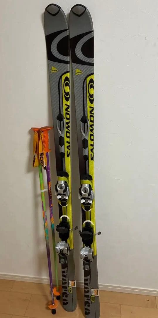 サロモン verse10 スキー板170cm ビンディング S710 ストック付