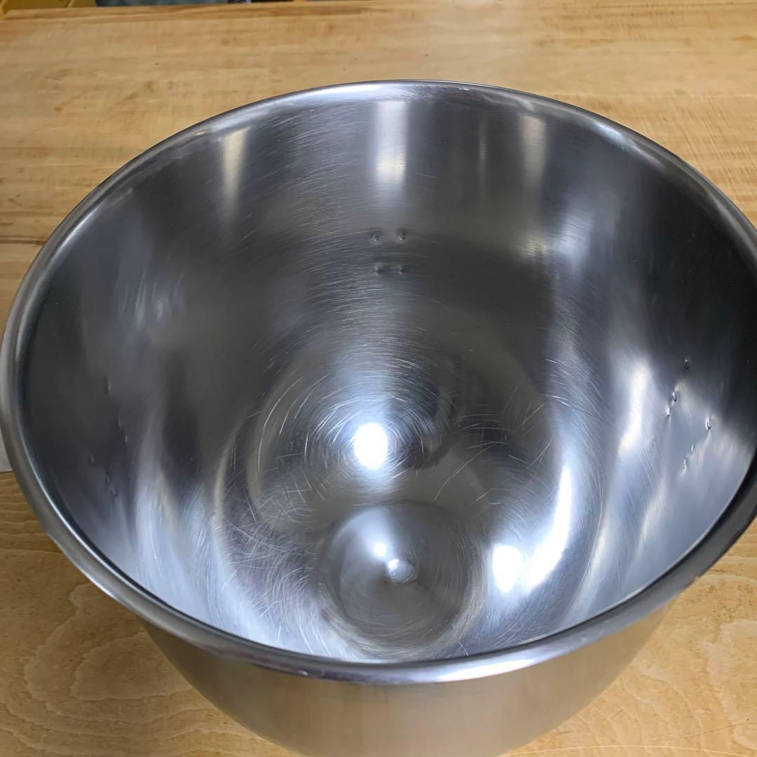 テックヨロズ 業務用スタンドミキサー CS-10LW用 ステンレスボール