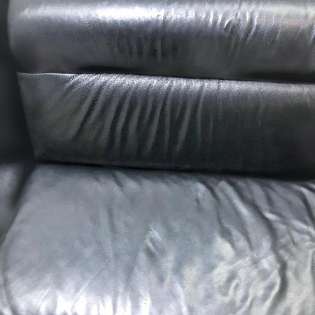 送料無料 JOOP! ヨープ ヒモラ ドイツ 本革 3人掛けソファ 黒 5041