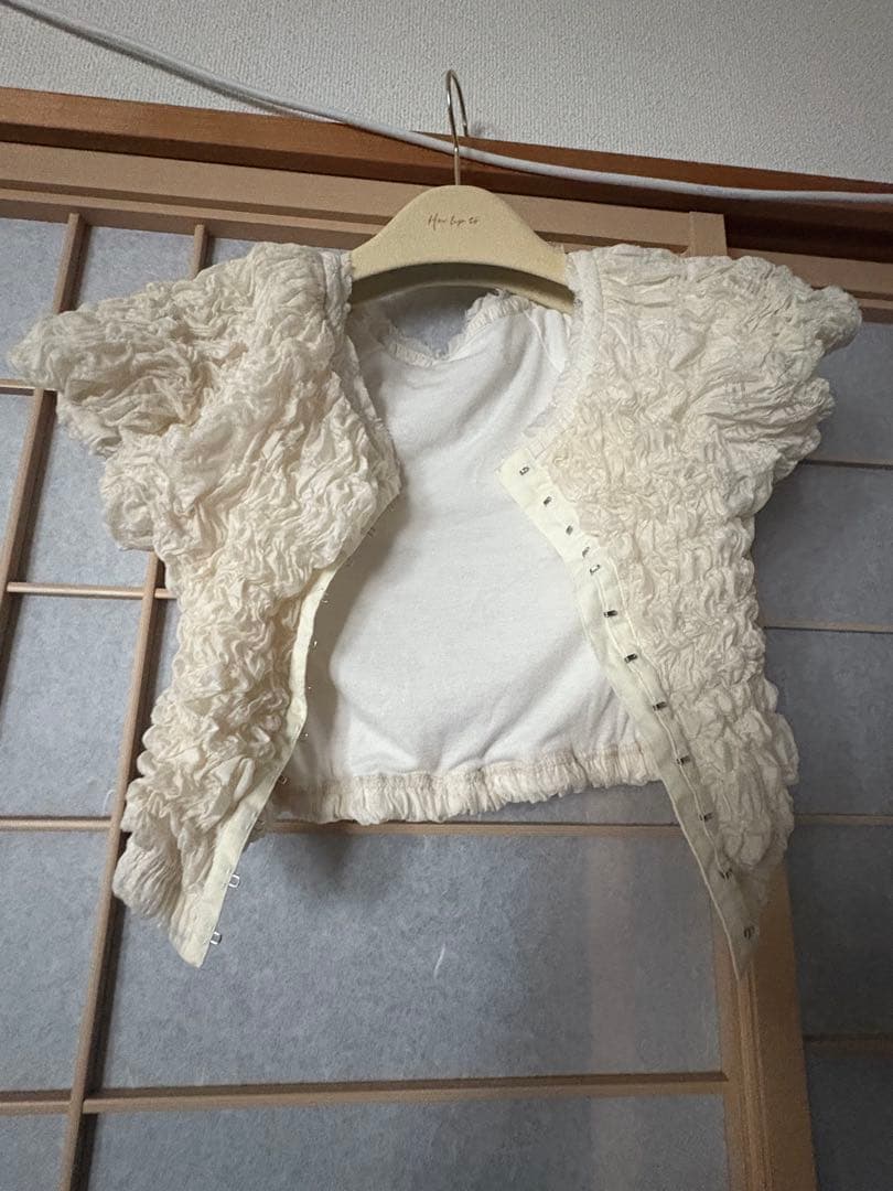 【最終値下げ】CLANE SHIRRING PUFF TOPS