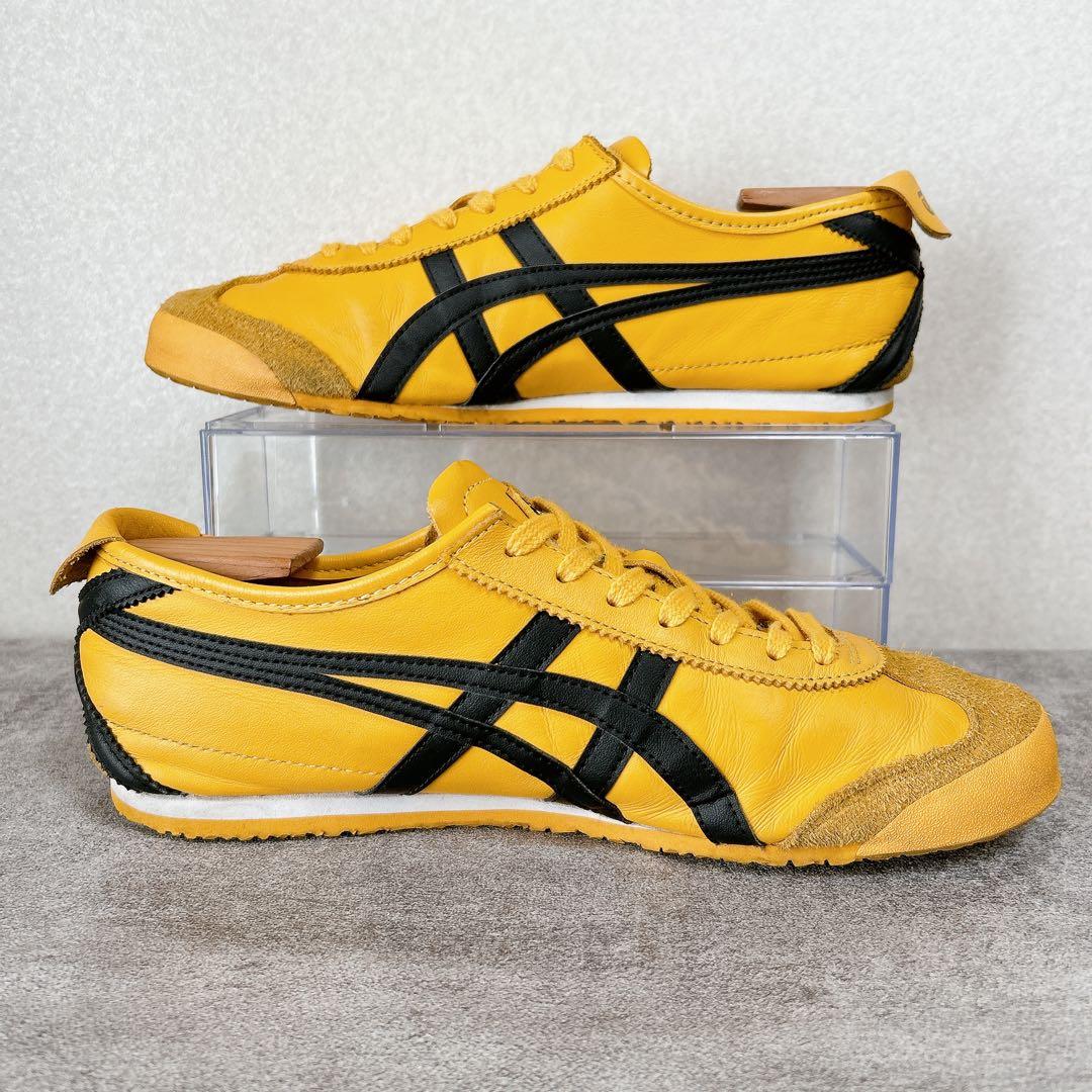 美品 オニツカタイガー メキシコ66 キルビル スニーカー 27 黄色　イエロー