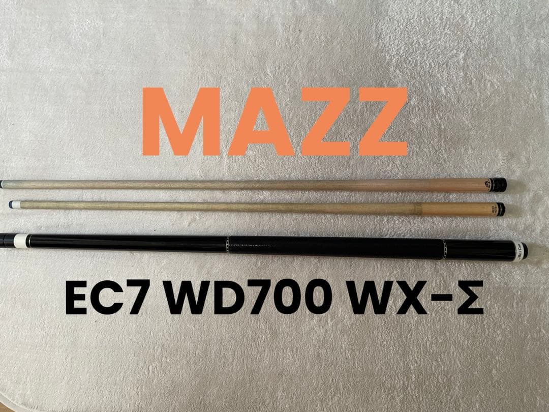 ヒー　Mezz Cues EC7 WD700 WX-Σ ビリヤードキュー