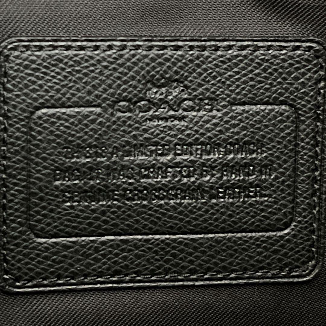 コラボ　別注　コーチ×メルセデスベンツ　トートバッグ　メトロポリタン　レザー　黒